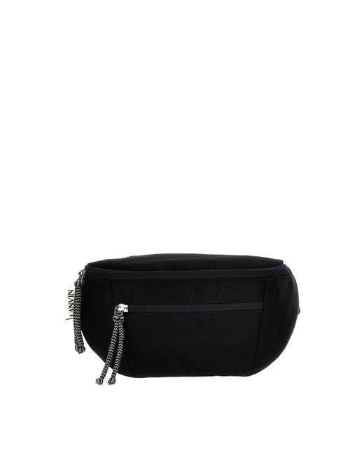 Lanvin Black Fanny Pack for men