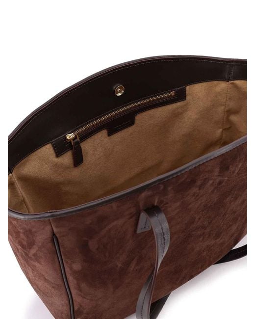 MANU Atelier Brown Shoulder Bag Xl Du Jour