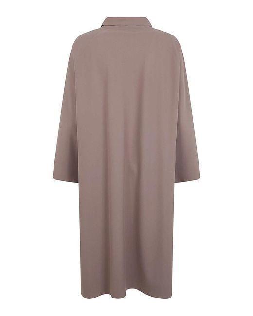 Herno Brown Midi Coat