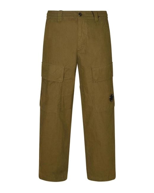C P Company Green Pants for men