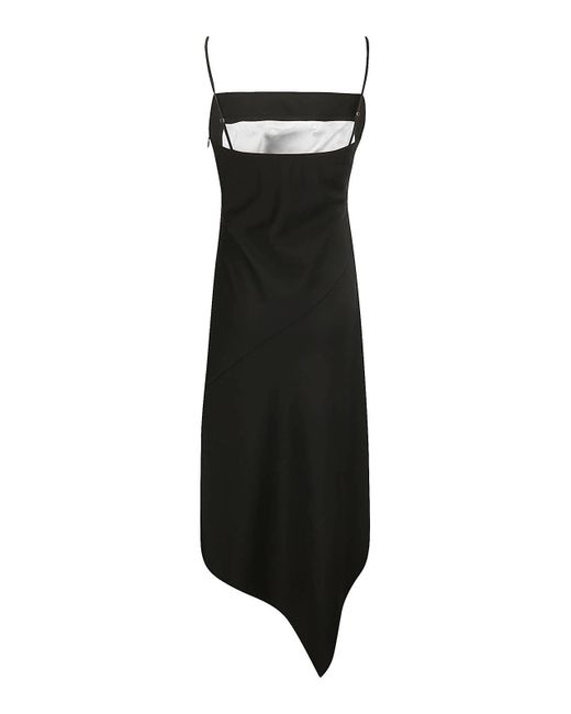 Helmut Lang Black Mini Dresses