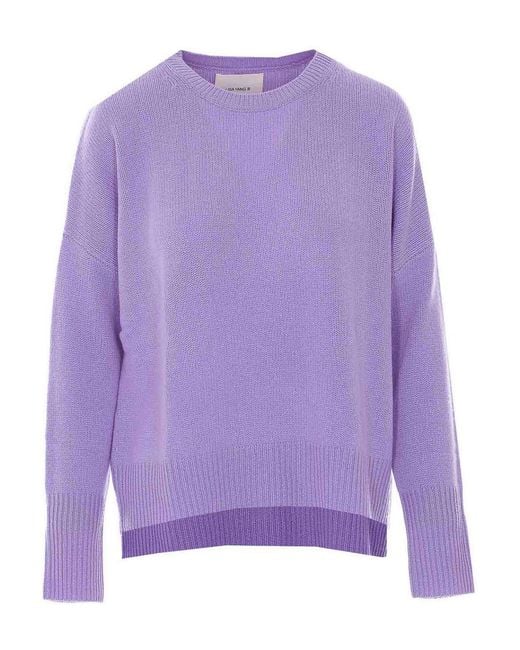 Lisa Yang Purple Mila Sweater