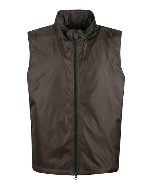Aspesi Brown Gilet Leggermente for men