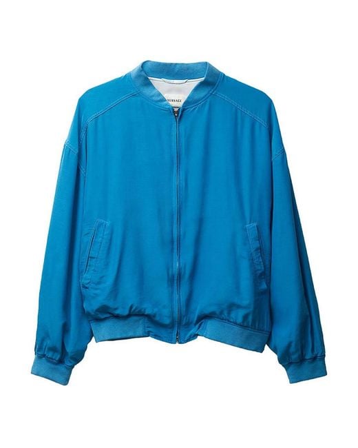 Versace Blue Outerwear