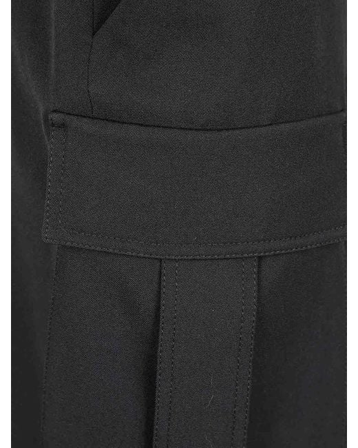 Balmain Black Tapered Pants