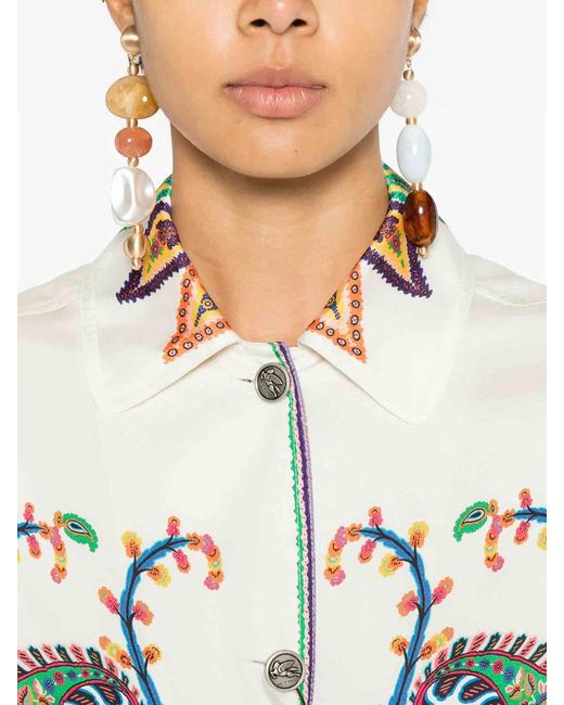 Etro White Outerwear