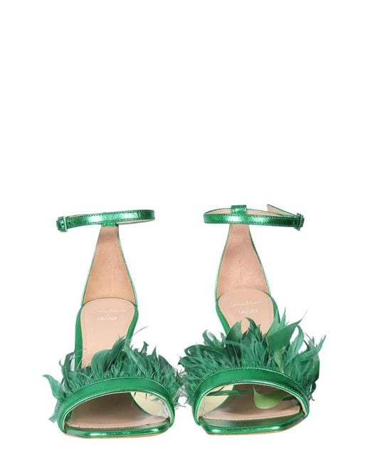 Leonie Hanne Green Camelia Sandals