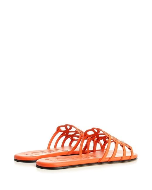 Loewe Orange Slides