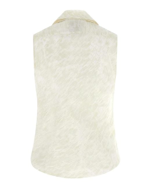 Vivienne Westwood White 'Drunken' Shirt