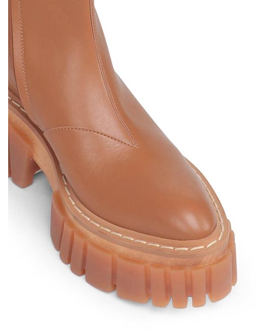 Stella McCartney Brown Emily Ankle Boots