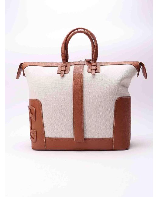 Casadei Pink Leather Bag