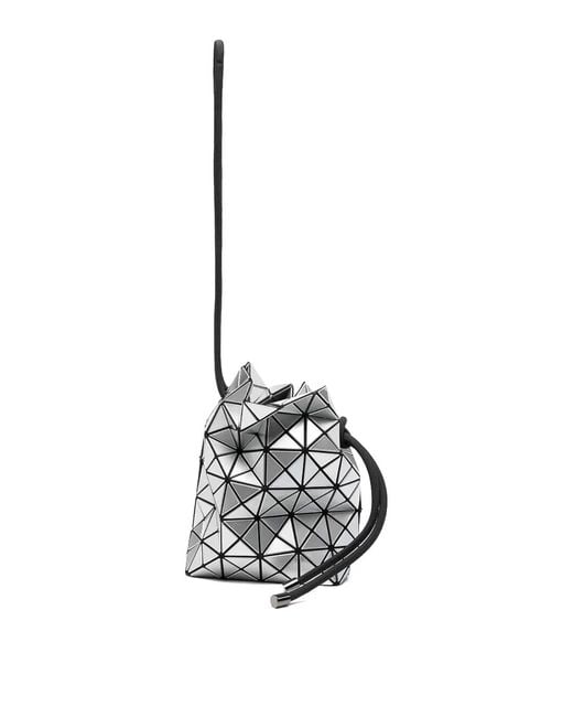 Issey Miyake White Wring Satchel Bag