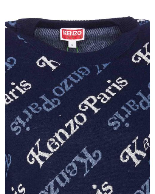 KENZO Blue By Verdy Pullover