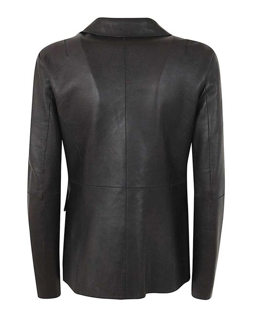 The Jackie Leathers Black Lucy Blazer