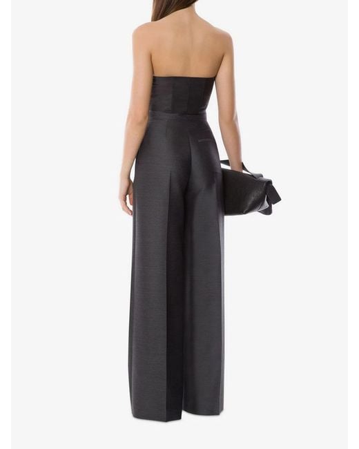 Alberta Ferretti Black Trousers