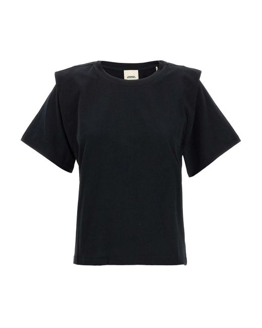 Isabel Marant Black Zelitos T-shirt