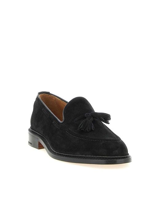 Tricker's Black Elton Loafers for men