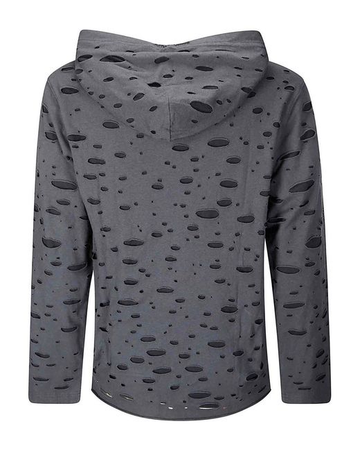 Acne Gray Hoodie for men