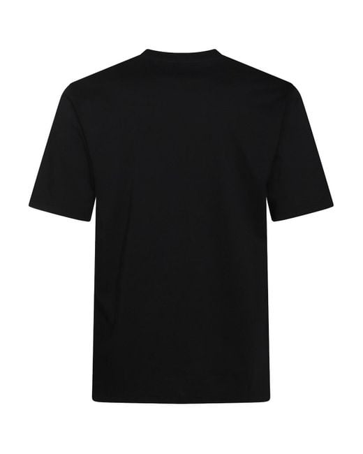 Moschino Black Cotton T-Shirt for men