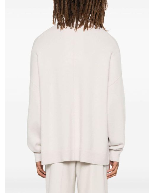 Extreme Cashmere White Tokyo Cashmere Cardigan