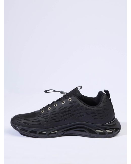 Just Cavalli Black Sneakers Leto for men