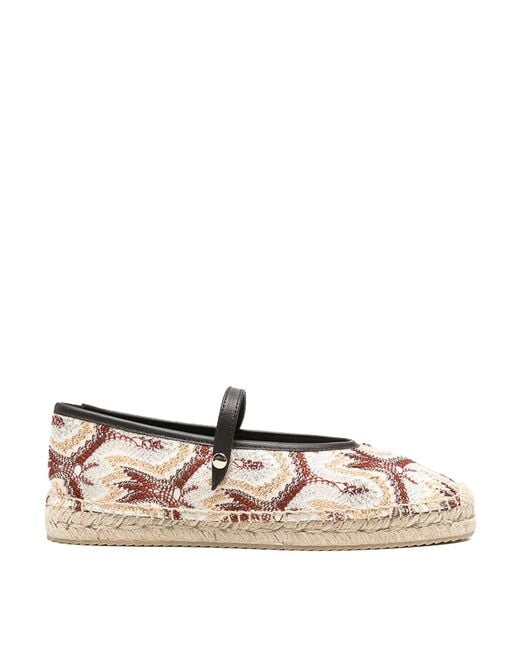 Missoni Natural Espadrillas