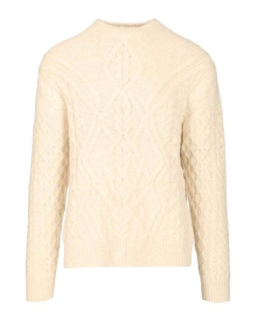 Isabel Marant Natural Harold Sweater Knitwear Beige for men