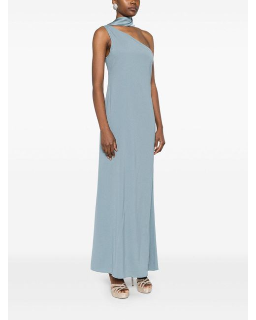 ‎Taller Marmo Blue Caroline Long Dress