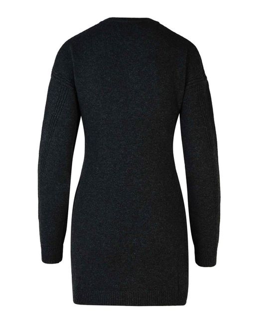 Moschino Black Viscose Casual Dress