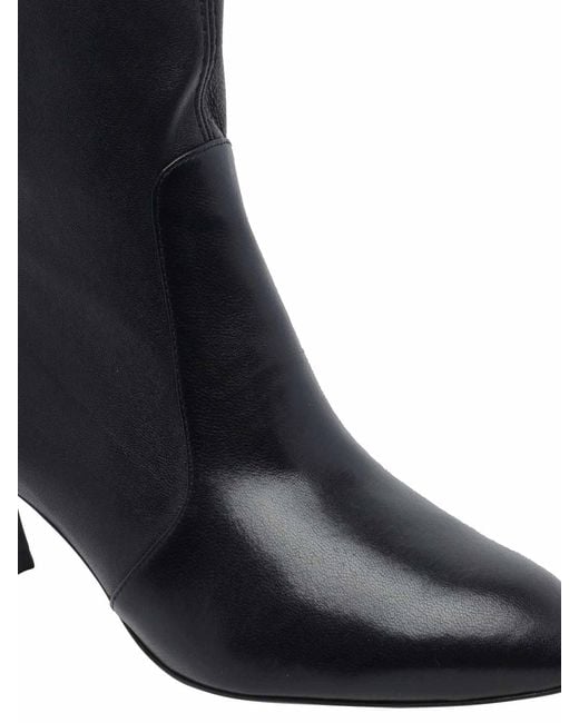 Stuart Weitzman Black Madison Pump Booties