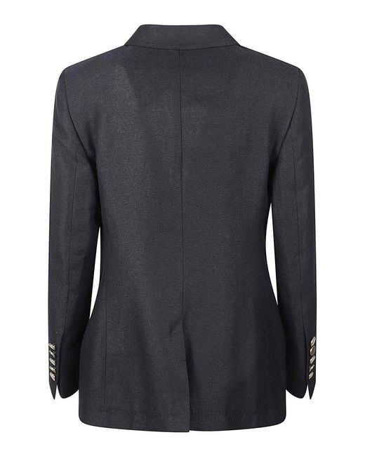 SAULINA Black Linen Jacket