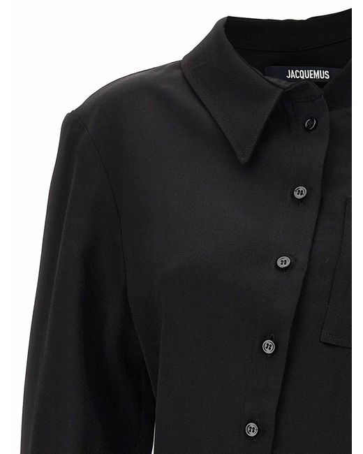 Jacquemus Black La Chemise Pablo Shirt