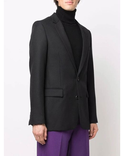 AMI Black Two Buttons Blazer