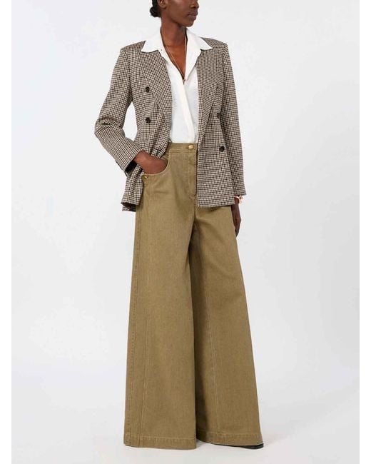 Max Mara Green Alamaro Pants