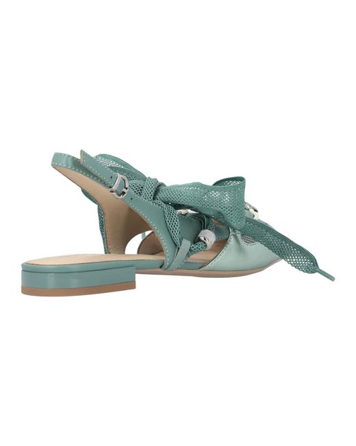 Pinko Green Sandals