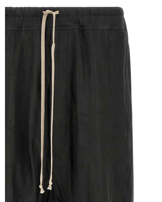 Rick Owens Black Rick S Pods Bermuda Shorts for men