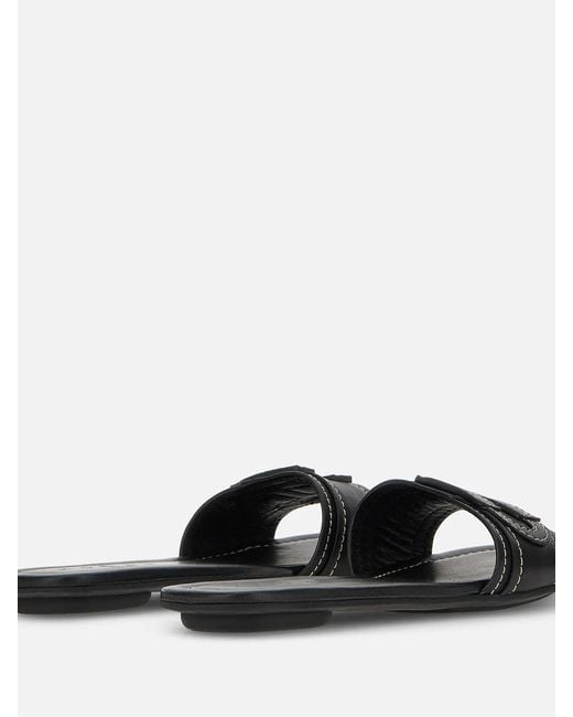 Hogan Black H685 Slipper H