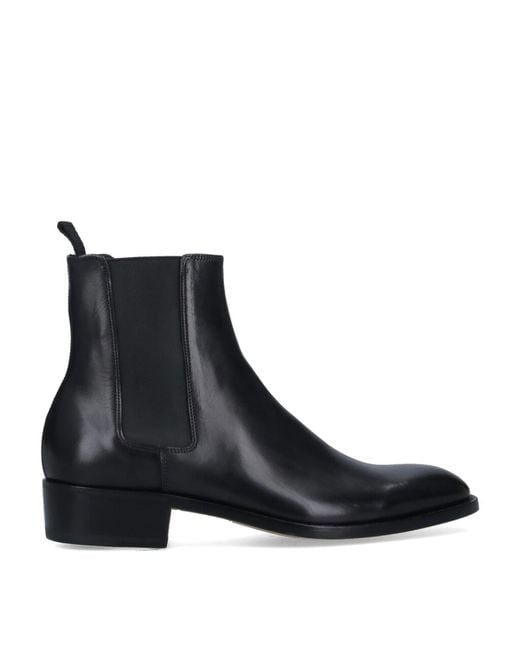 Premiata Black Chelsea Boots for men