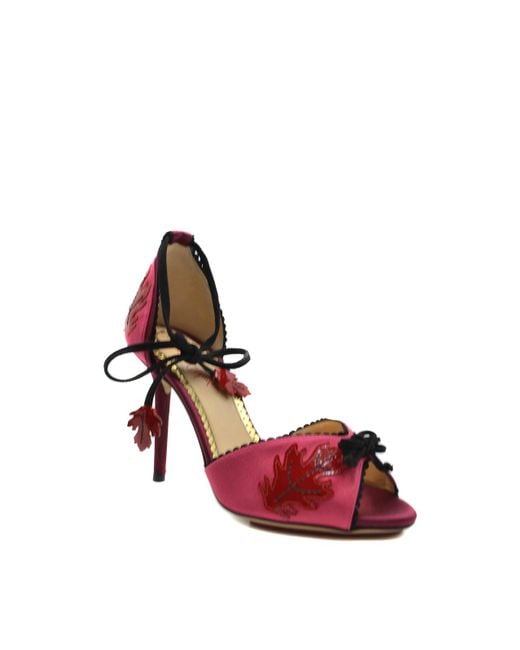 Charlotte Olympia Red Sandals