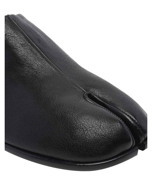 Maison Margiela Black Tabi Loafers for men