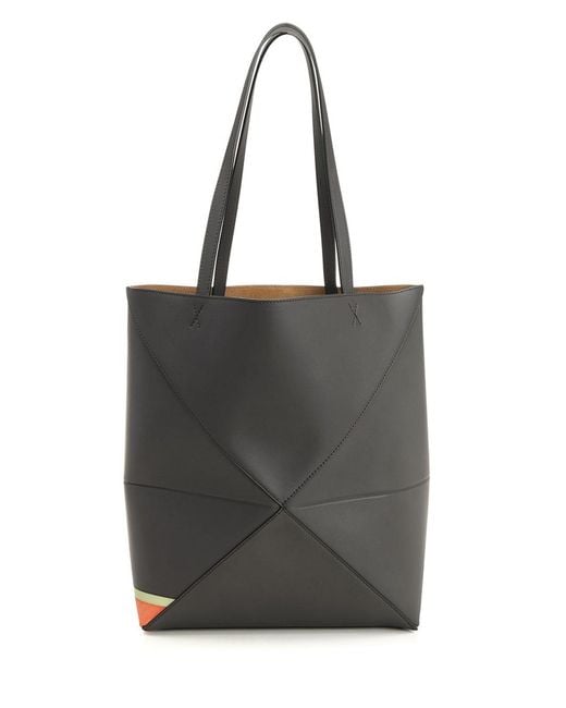 Loewe Black Medium Tote Bag