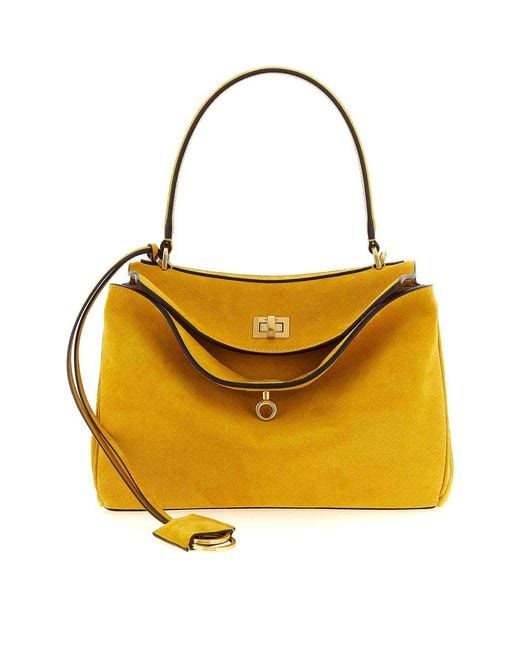Balenciaga Yellow Rodeo' Small Handbag