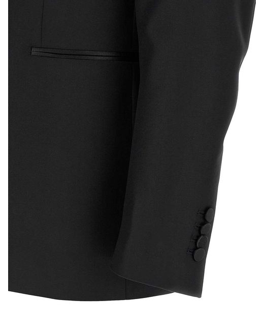 Tagliatore Black Napoli Tuxedo Suit for men