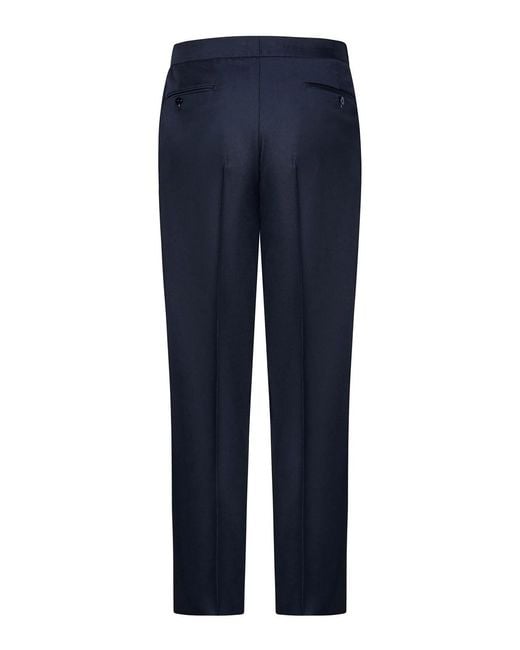 Franzese Collection Blue Capri Model Trousers for men