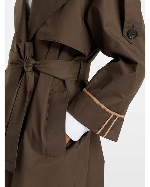 Weekend by Maxmara Brown Max Mara The Cube Utrench Raincoat