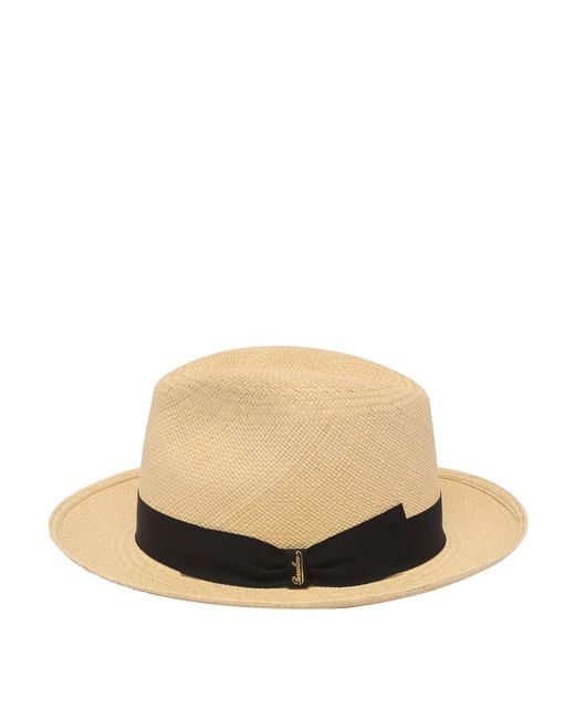 Borsalino Natural Quito Panama Bucket Hat for men