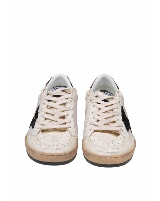 Golden Goose Deluxe Brand Natural Leather Sneakers