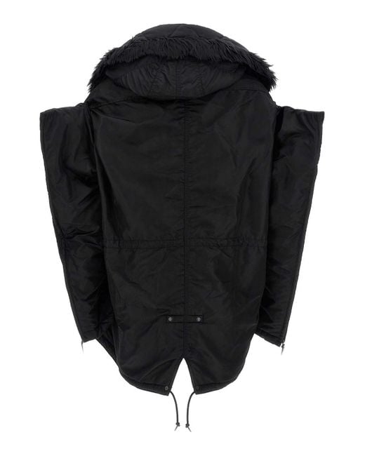 Junya Watanabe Black Oversize Puffer Jacket