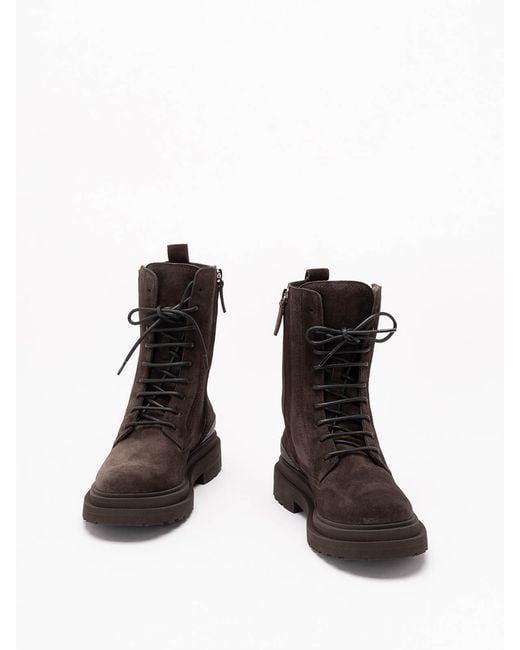 Brunello Cucinelli Brown Ankle Boots