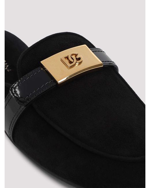 Dolce & Gabbana Black Mule